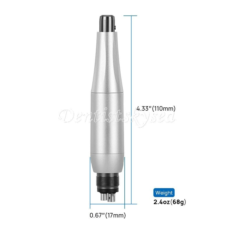 Premium Plus Dental Hygiene Prophy Handpiece Air Motor 4 Holes & 4:1 Nose Cone