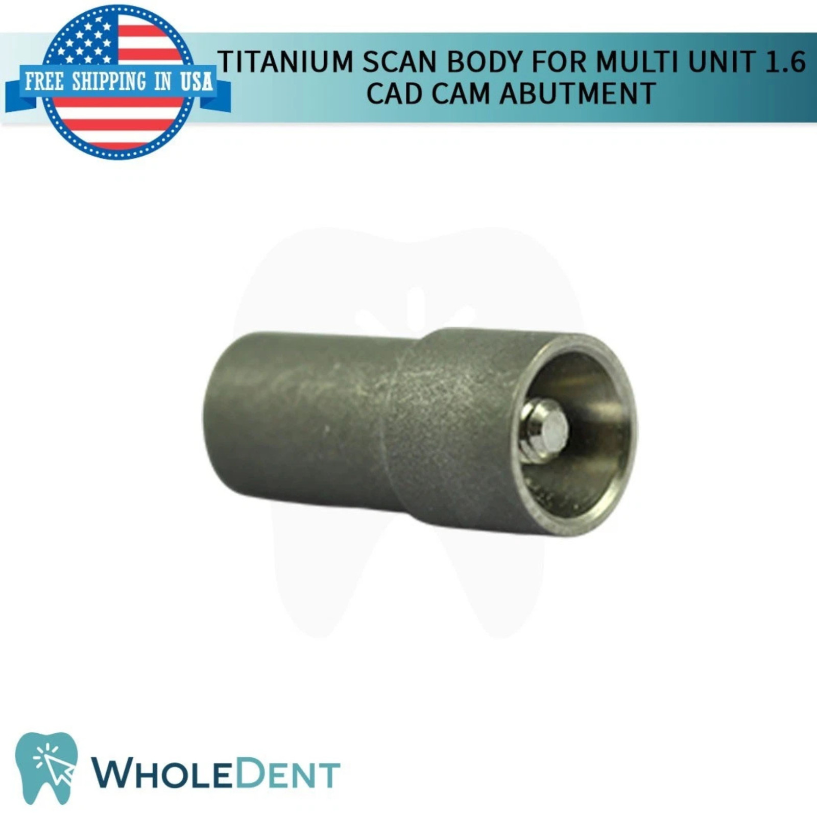 Scan Body Post CAD/CAM For Multi Unit System Abut ment PEEK Dental Library