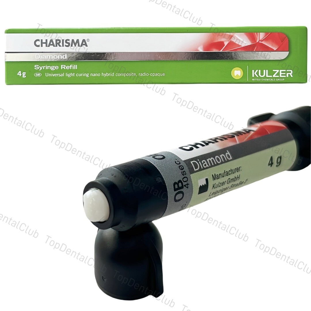Dental Charisma Composite Syringe Light Cure Resin Tooth Filling Material