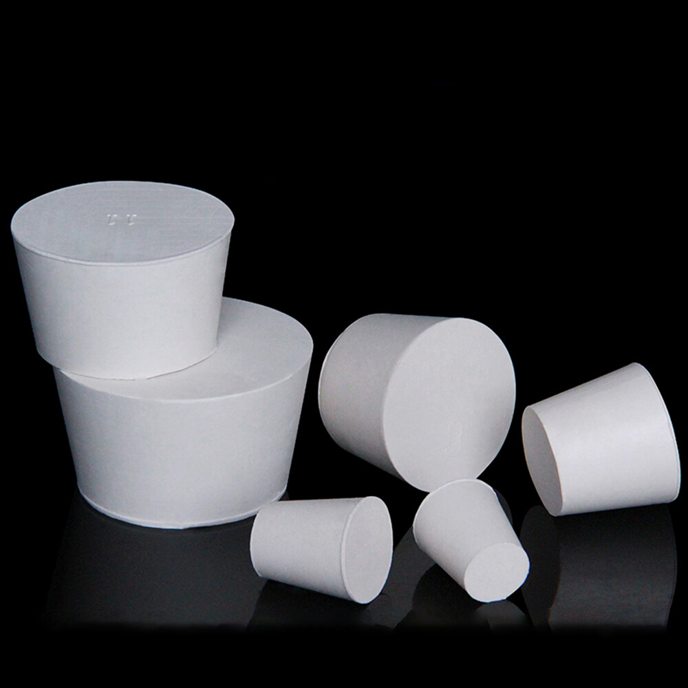 Rubber Cork Bung Solid For Test Tube Plugs /Bottle Stopper 12.5-8mm ~ 26-19mm