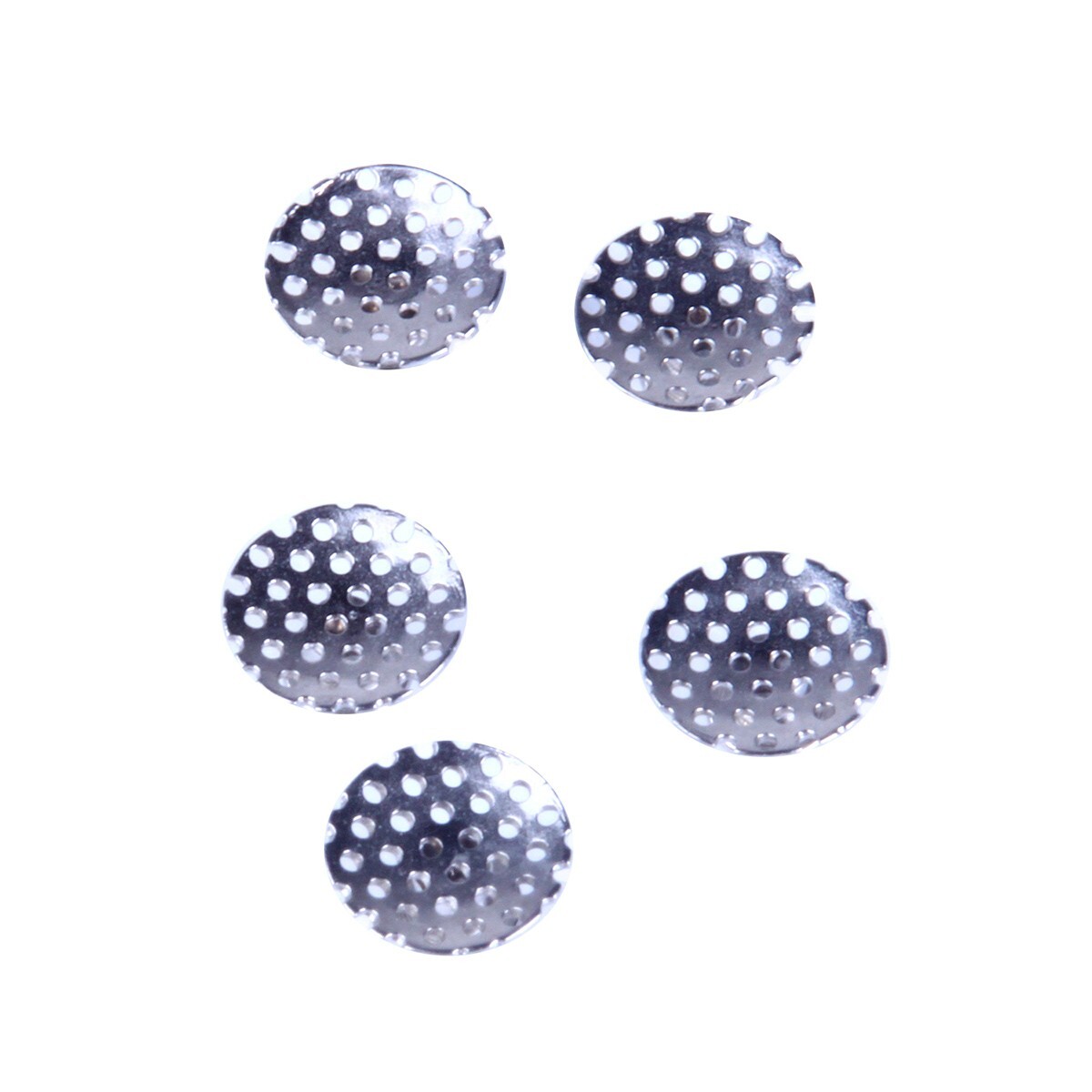 10pcs/pack Denal Orthodontic Round Perforated Hollow Lingual Buttons with Holes