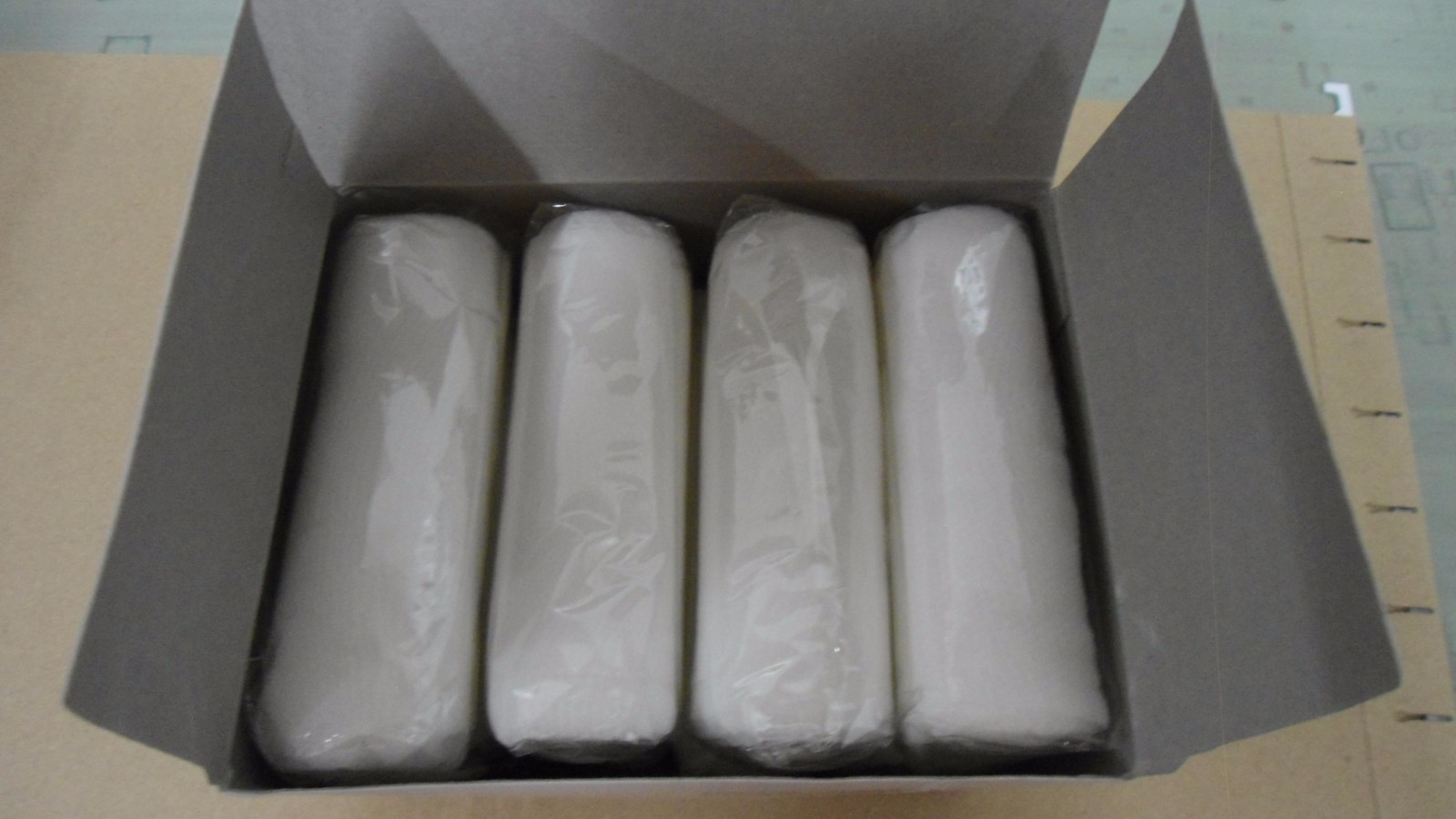 KENTEX PREMIUM CONFORMING STRETCH GAUZE BANDAGES 4″ X 4.1 YD x 12 ROLLS SEALED