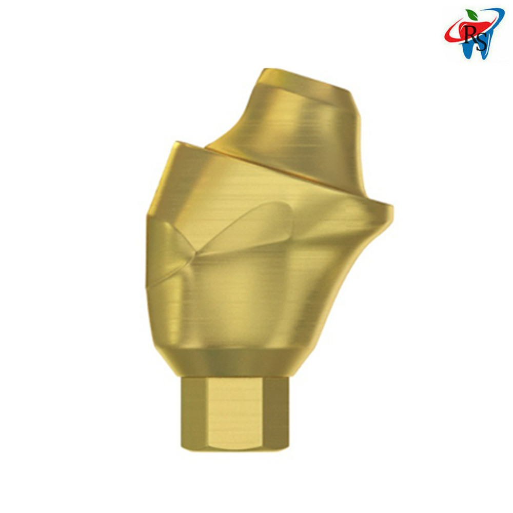 1pcs Prosthetic Angulated 17° Multi-Unit 1.6 Int Hex 2.42 Connection Dental Lab