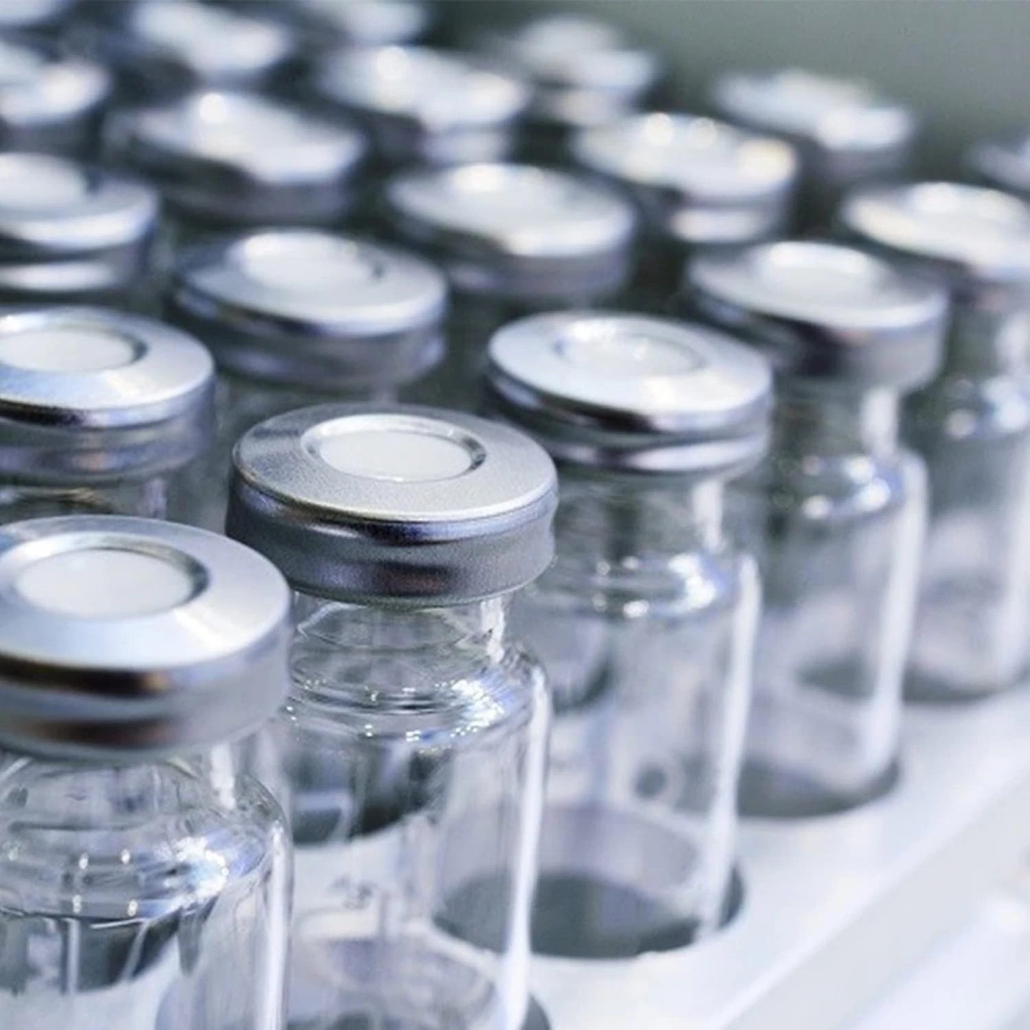 500pcs 10ml Headspace Sample Vials 20mm Crimp Top Bevelled Edge Flat Bottom US