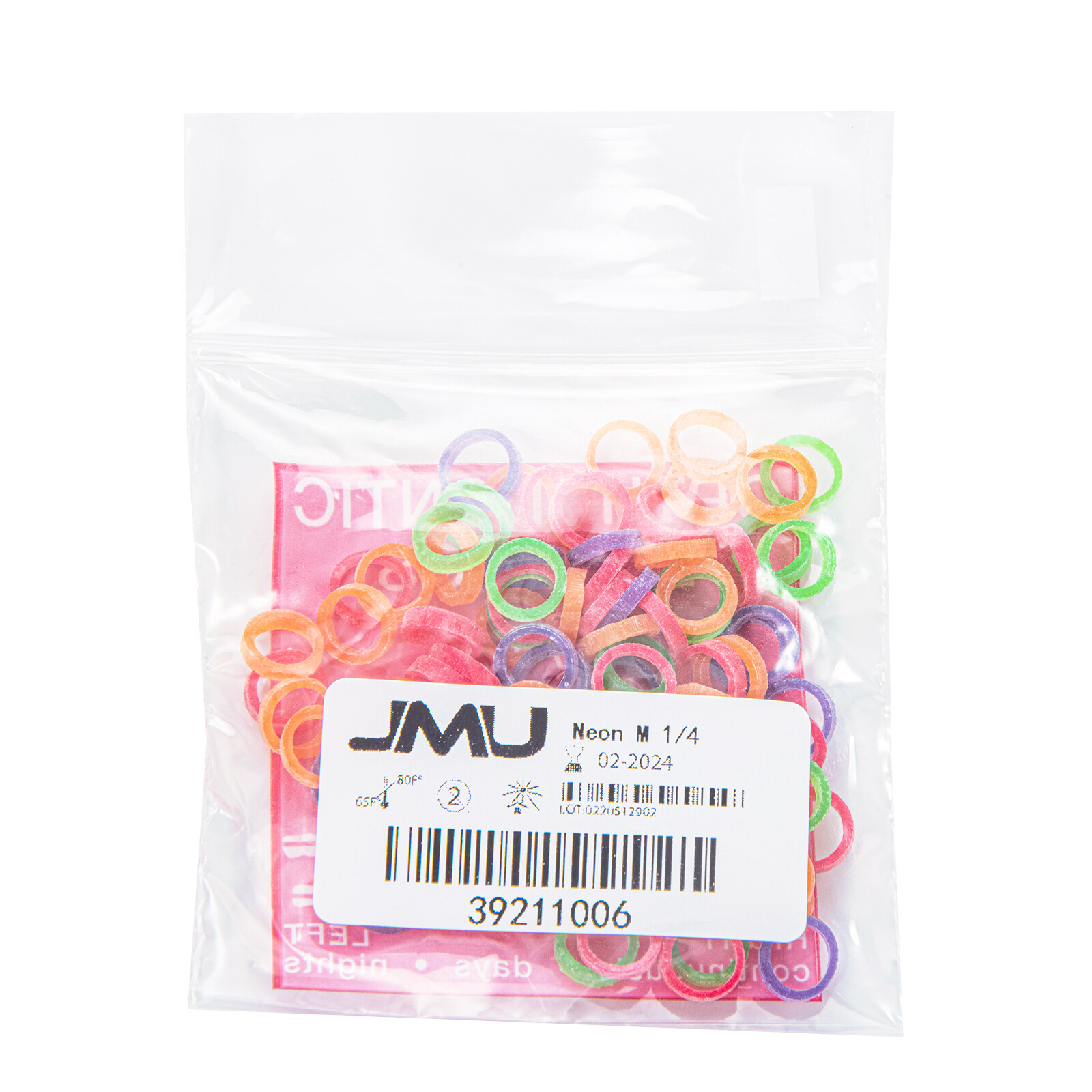 100/PK Dental Ortho Intraoral Elastic Rubber Bands Medium 1/4» Made In USA