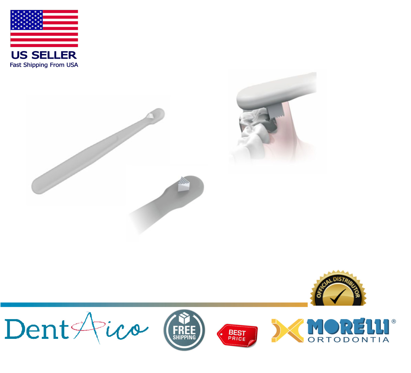 Morelli Band Seater with Invertible Triangular Tip Orthodontic USA