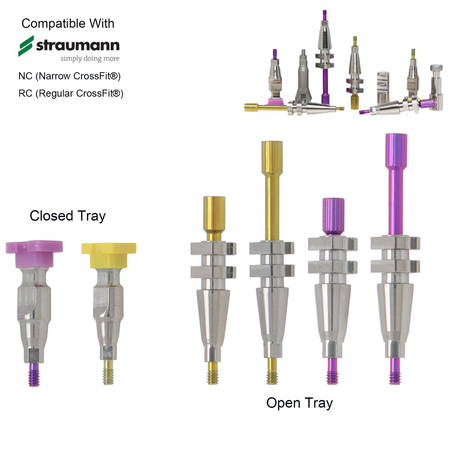 Fit ITI Straumann Healing Abutment Implant Scan Body Lab Analog Transfer Coping