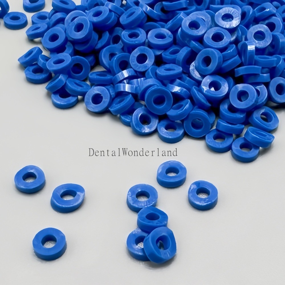 1000pcs Dental Orthodontic Separators Spacers Elastic Ties Gap Bands Non-latex
