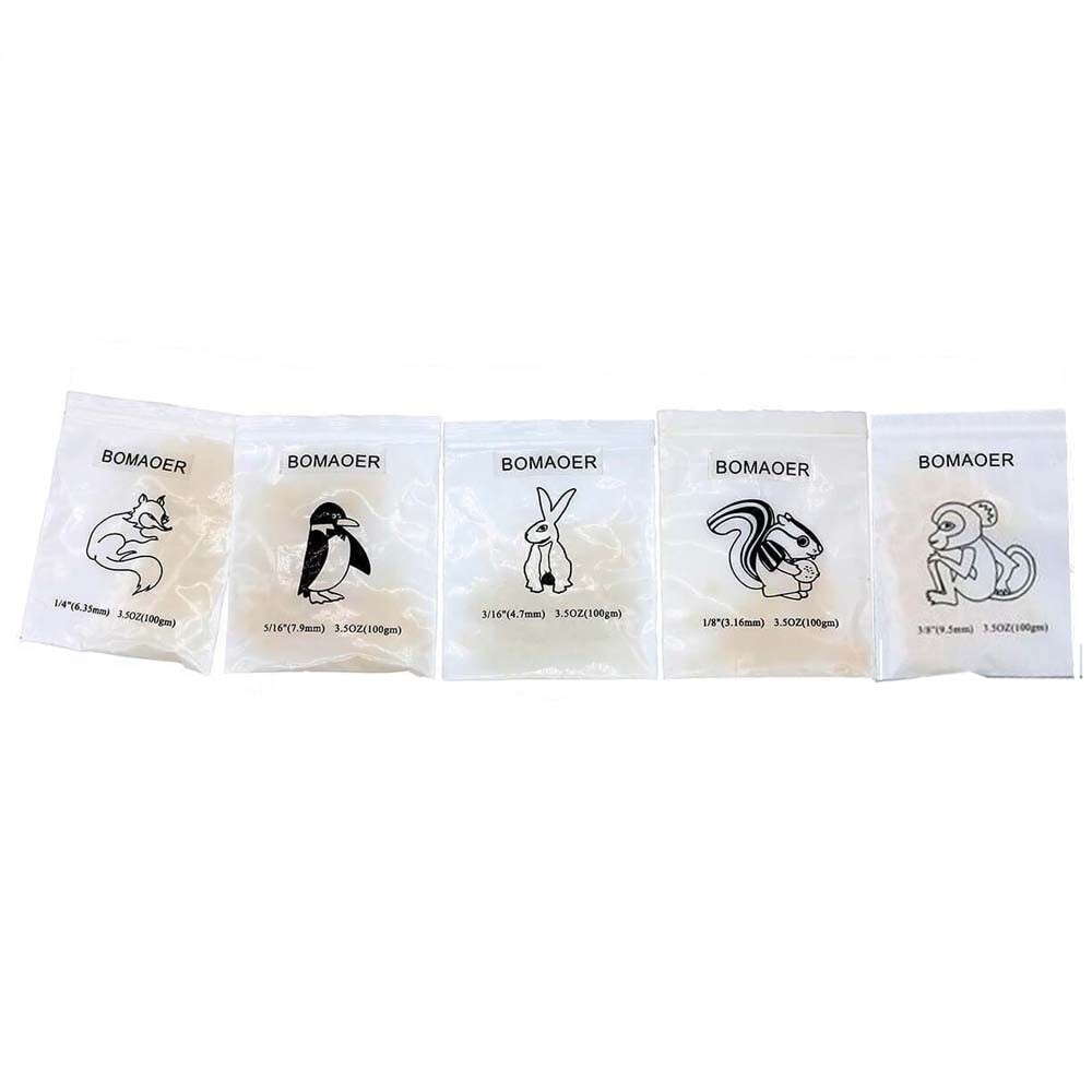 1 Bag 100PCS Dental Orthodontic Elastic Rubber Bands Brace 6.5OZ 3/8″ Monkey