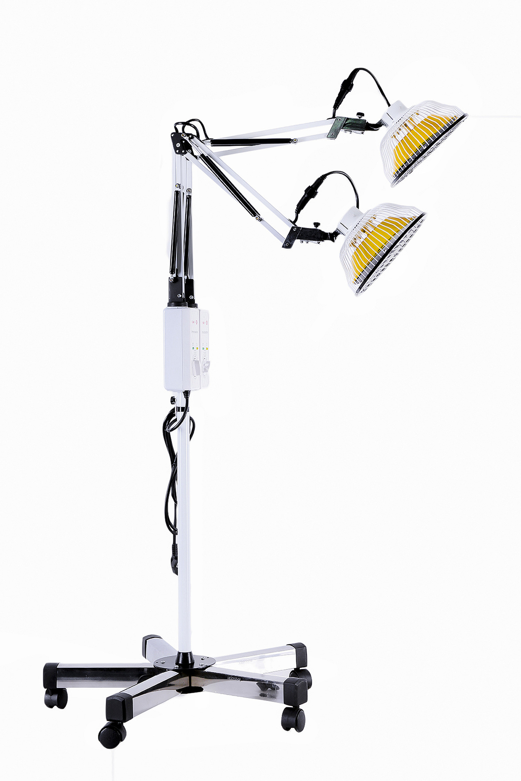 Floor-standing Double Lamp Head Electromagnetic TDP Heat Therapy Lamp CQG-222AA