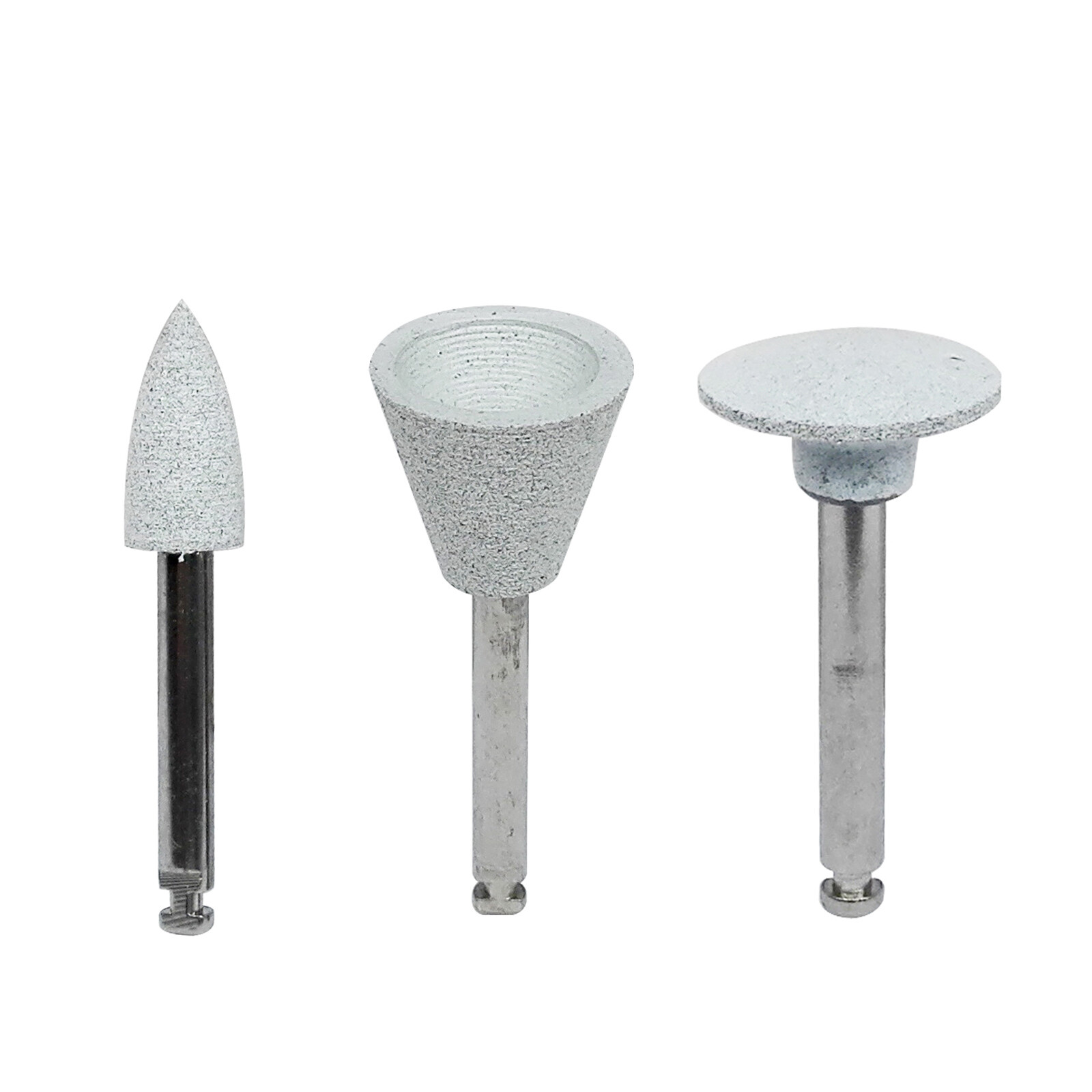 Dental Diamond Burs Cups Composite Polishing Burs Kit RA HP FG Shank Type SM