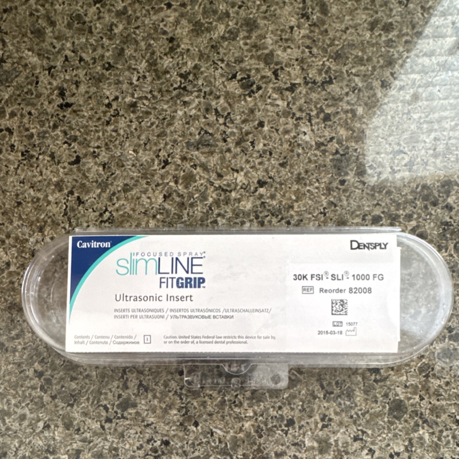 DENTSPLY Cavitron Slimline FitGrip Ultrasonic Insert 1000 FG Tip 82008