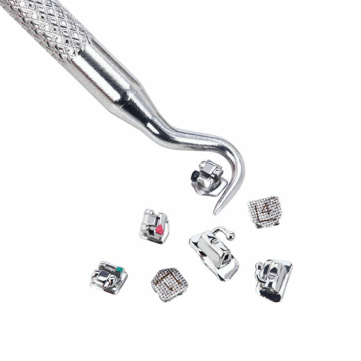 Dental Orthodontic ORMAER Self-Ligating Bracket Buccal Tube Mini MBT Roth 022