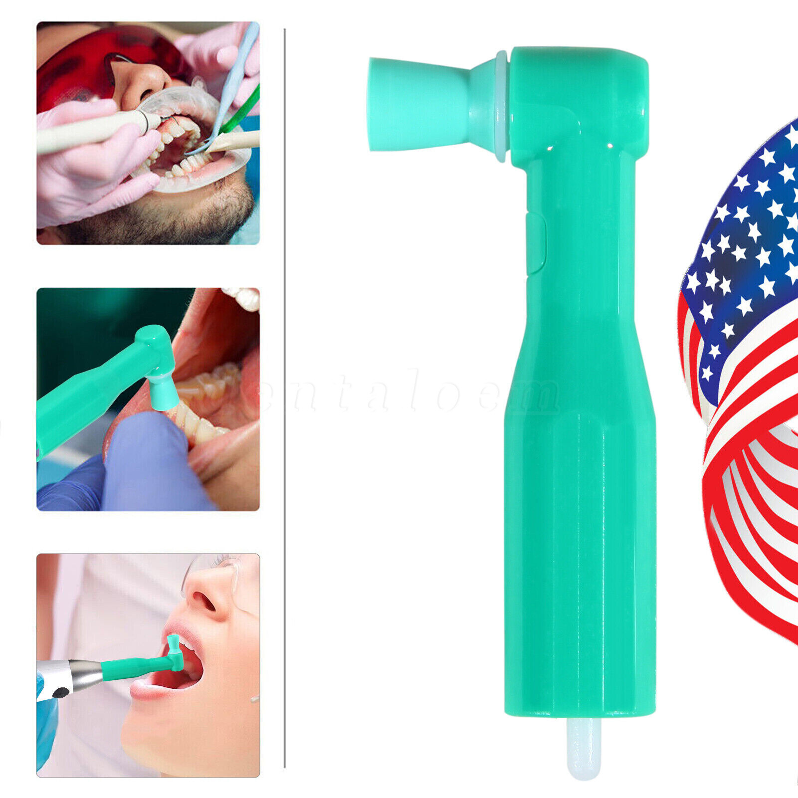 100pcs Dental Disposable Prophy Angles Soft Cup Latex Free Right Angle 90° angle