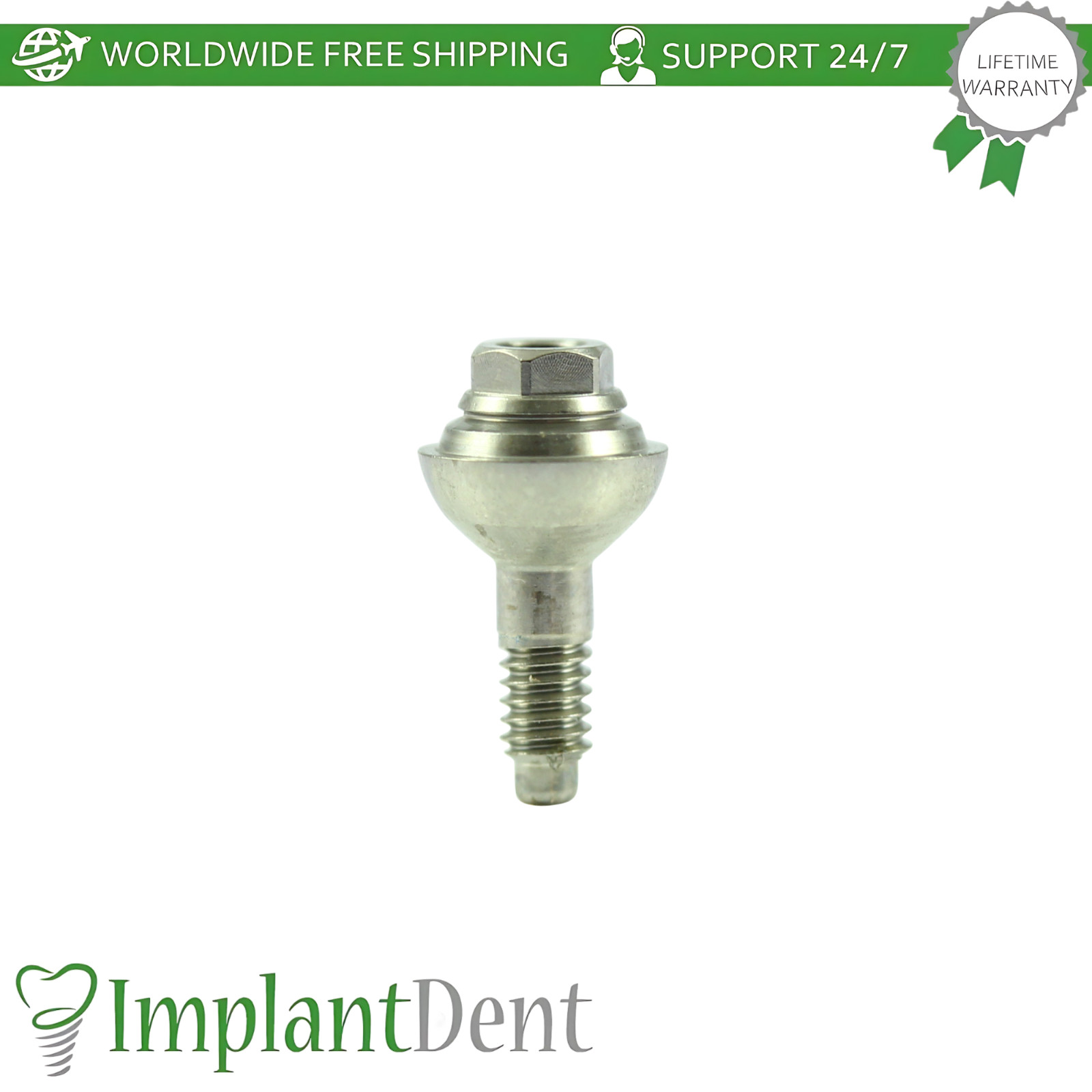 Straight Ø4.8mm Multi Unit Prosthetic SP Int Hex 2.45mm MIS Compatible