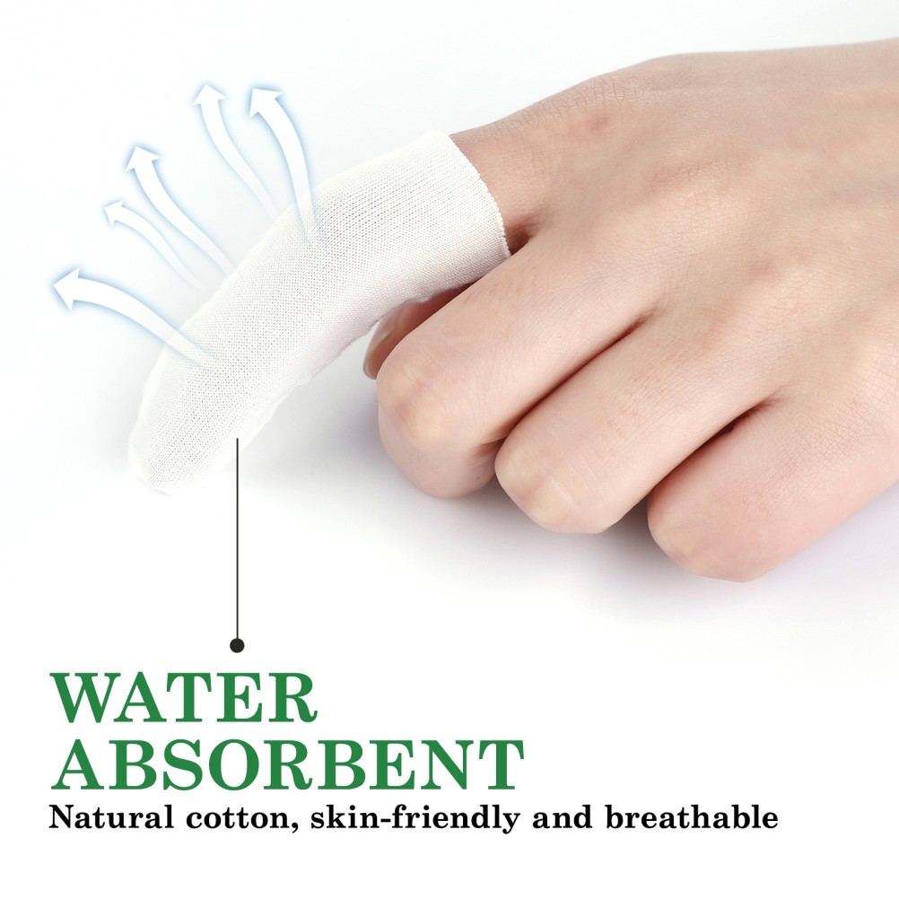 150 Pcs Breathable Elastic Reusable Finger Covers Fingertip Protector