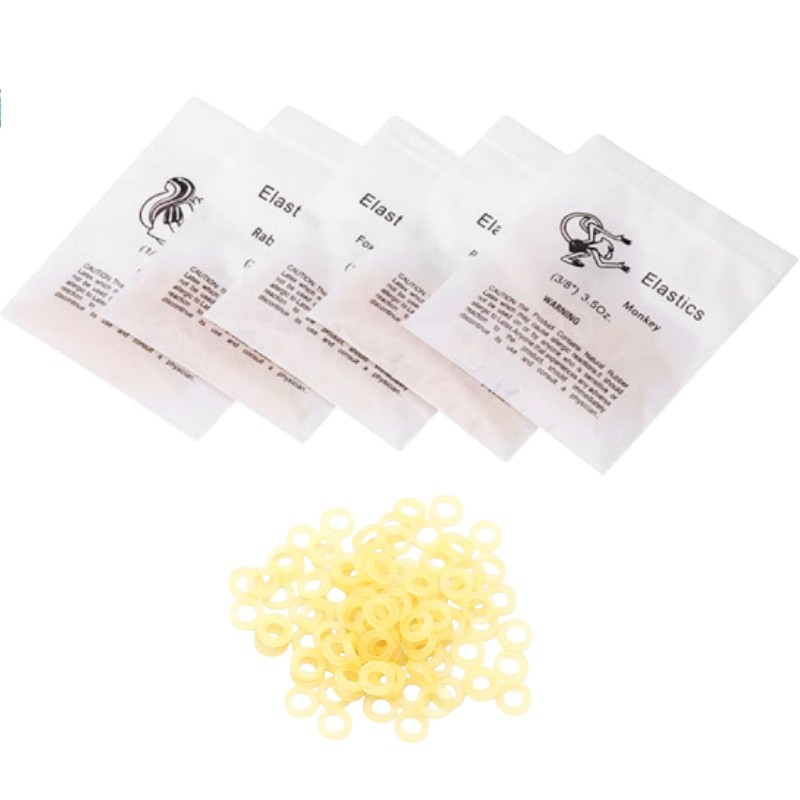 Dental Ortho Elastics Latex Braces Orthodontic Rubber Bands 5000Pcs/kit 15Sizes