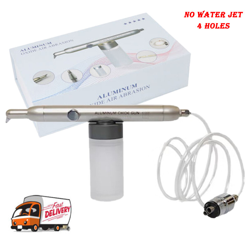 Dental Aluminum Oxide Micro Blaster Air Polisher Abrasion Microetcher 4-Holes
