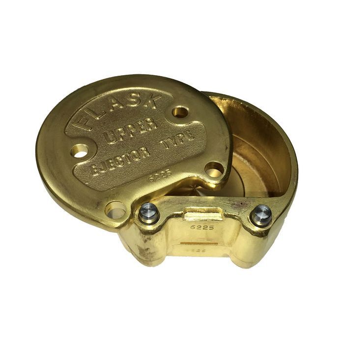 BesQual Upper Denture Flask, Ejector Type, High Quality Bronze Alloy