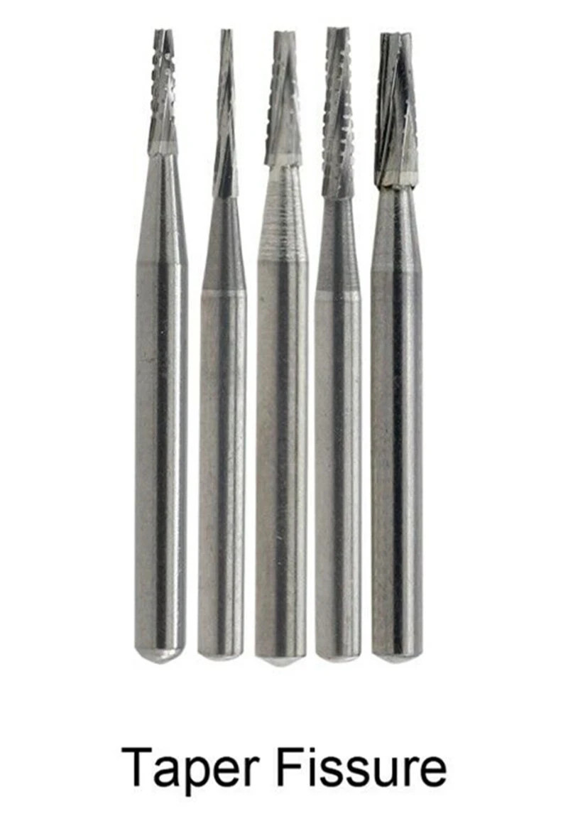 10-100Pcs Dental Tungsten Carbide FG Burs 19/21/25mm For High Speed Handpiece