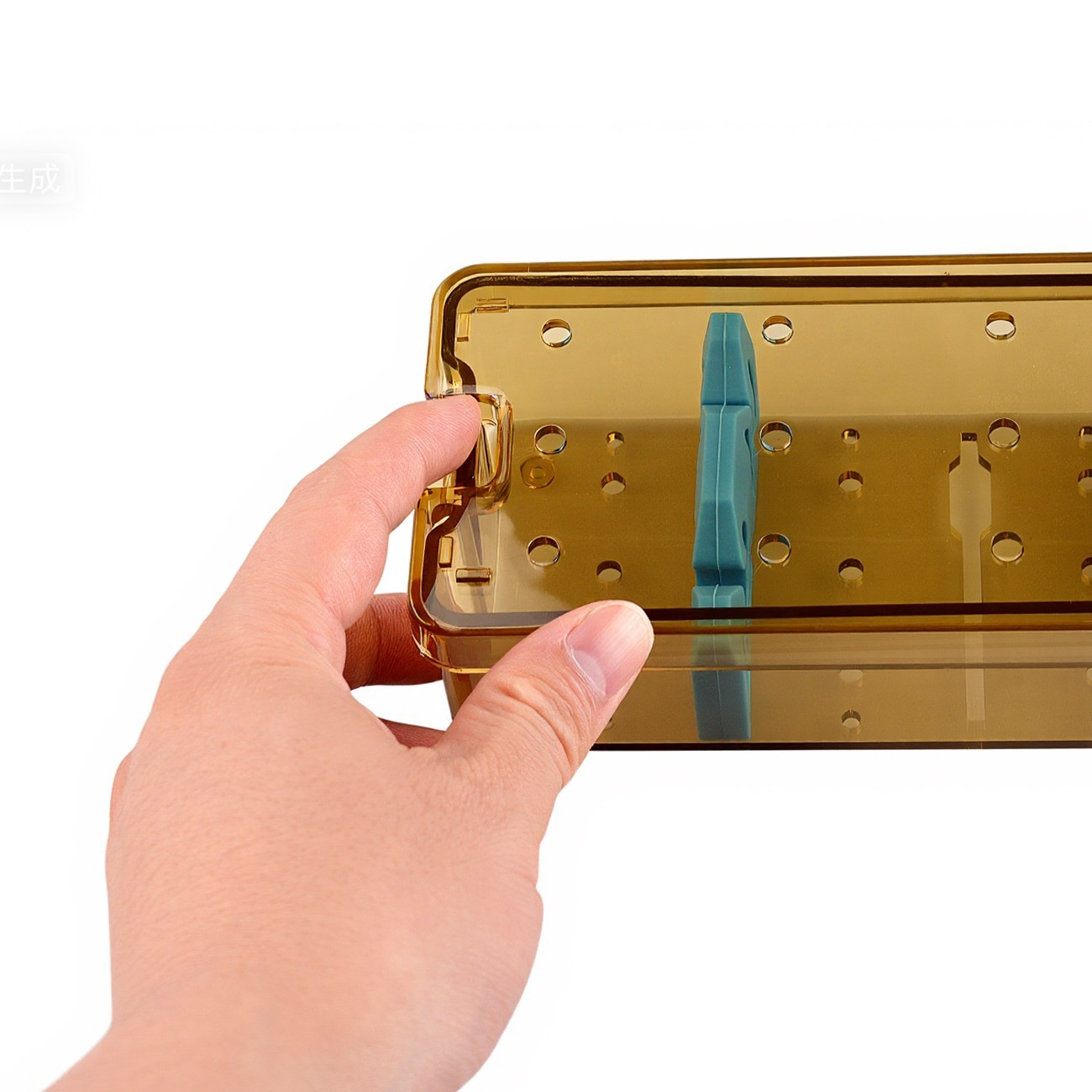PPSU Autoclavable Endoscope Sterilization Case for Laparoscope Cystoscopy M Size