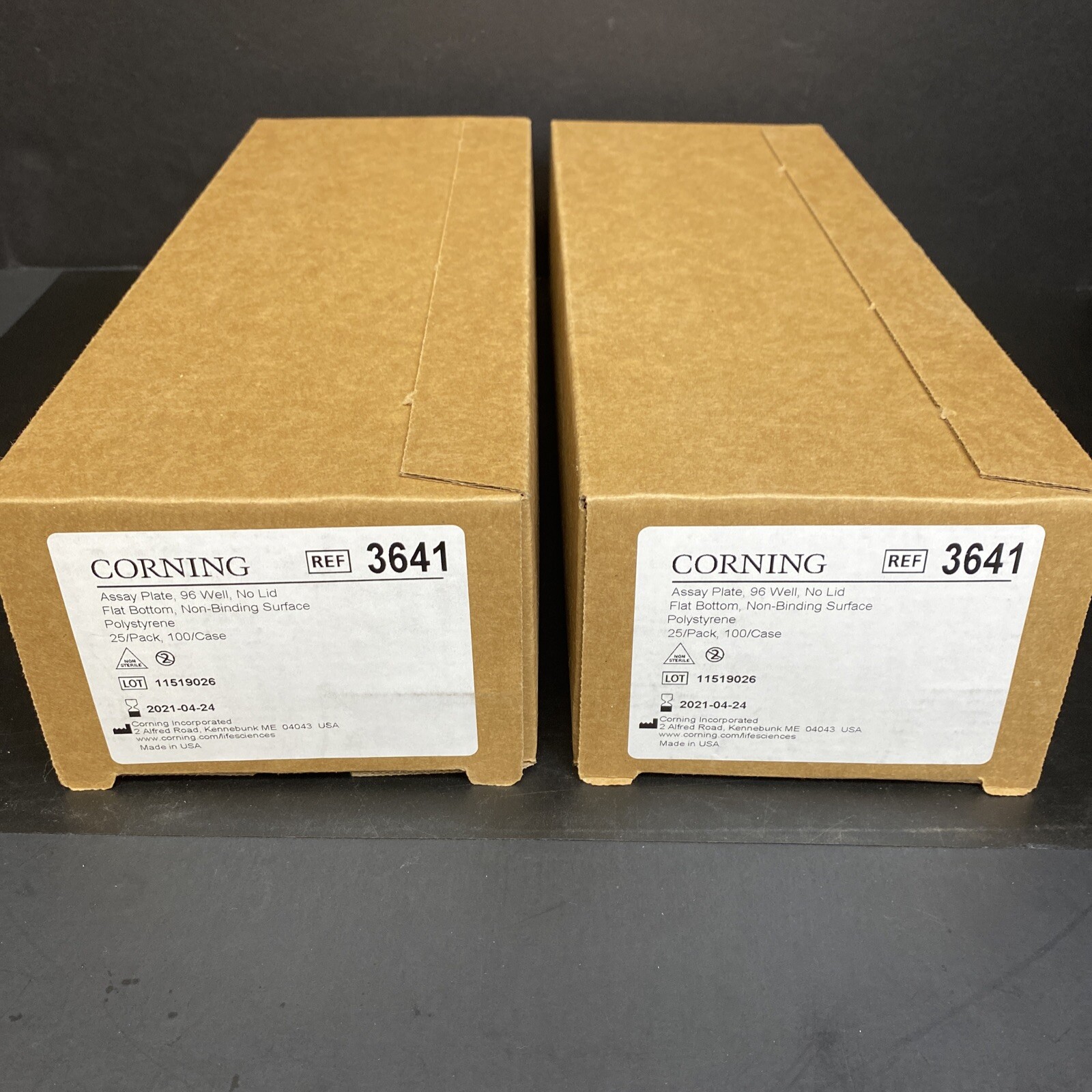 Corning Microplate 96 Well Flat Bottom 50 Plates