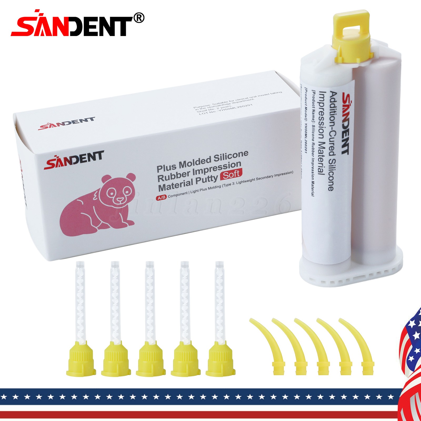 Dental Putty Fast Set PVS VPS Dental Impression Material Silicon Base+Catalystst