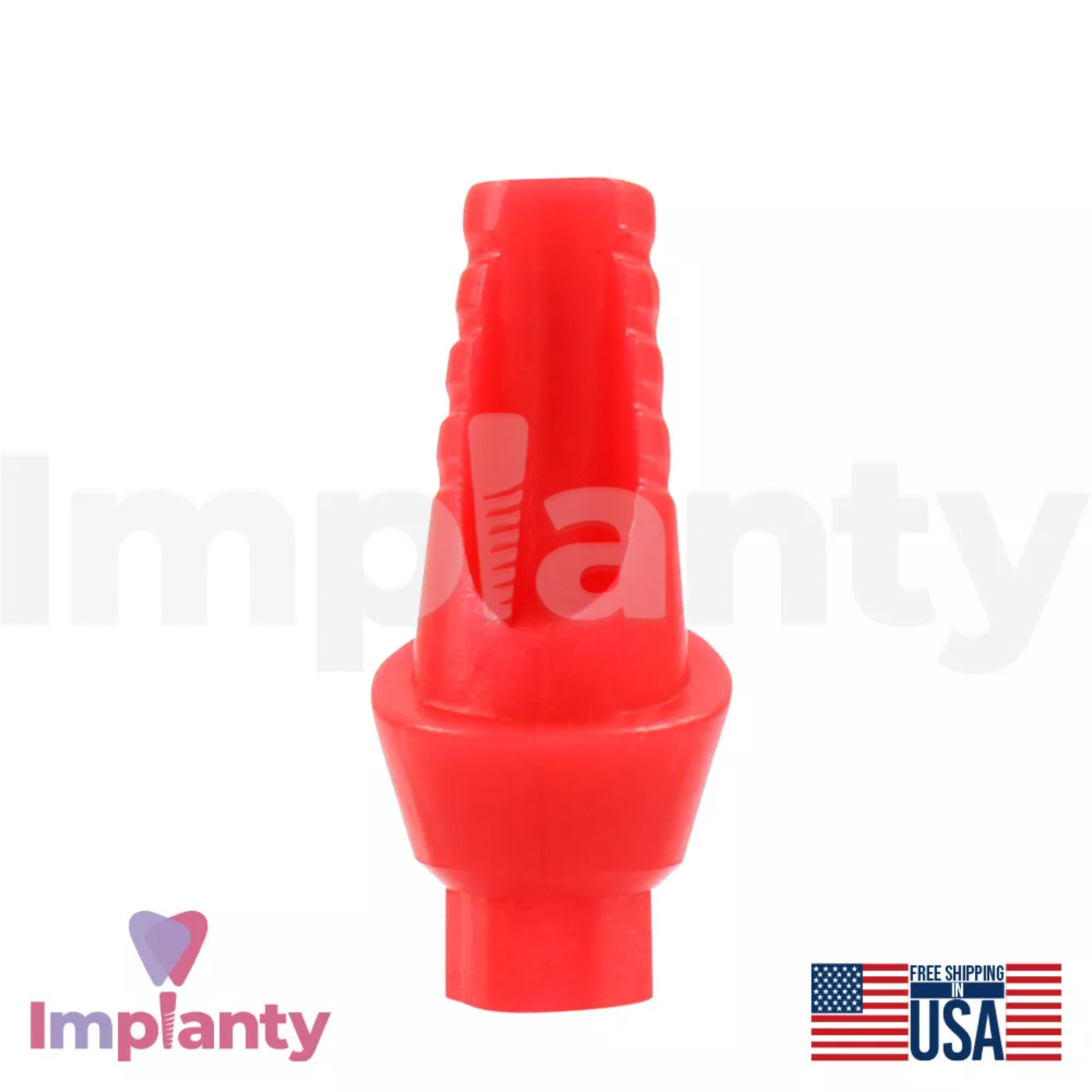 GDT Angulated Anatomic Fully Castable Dental Prosthetic 15° Int Hex 2.42mm