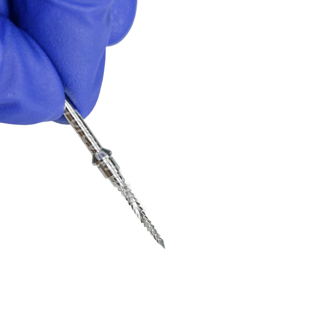 Dental Cross Cutter Drill Implant Bone Cut Debris Blade Point Head Fit Lindemann