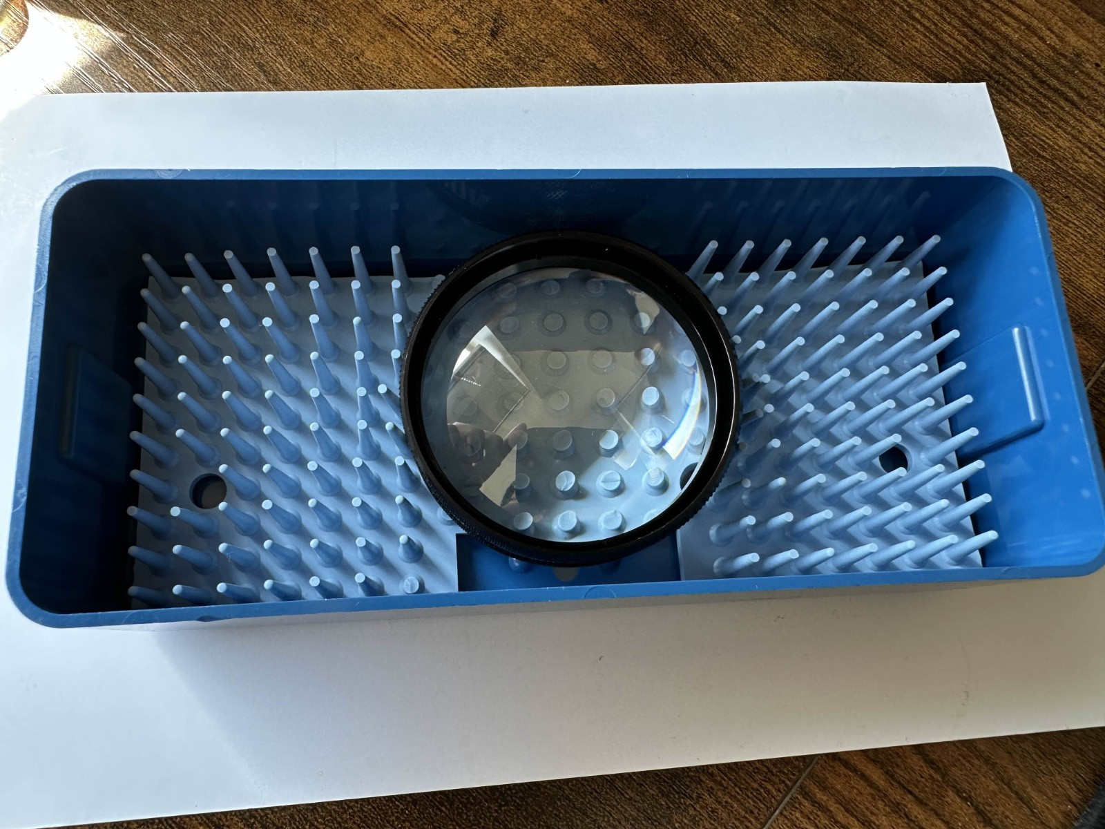 Volk Lens Sterilization Tray, Approx 16 x 7 x 3.5 mm, **LENS NOT INCLUDED**