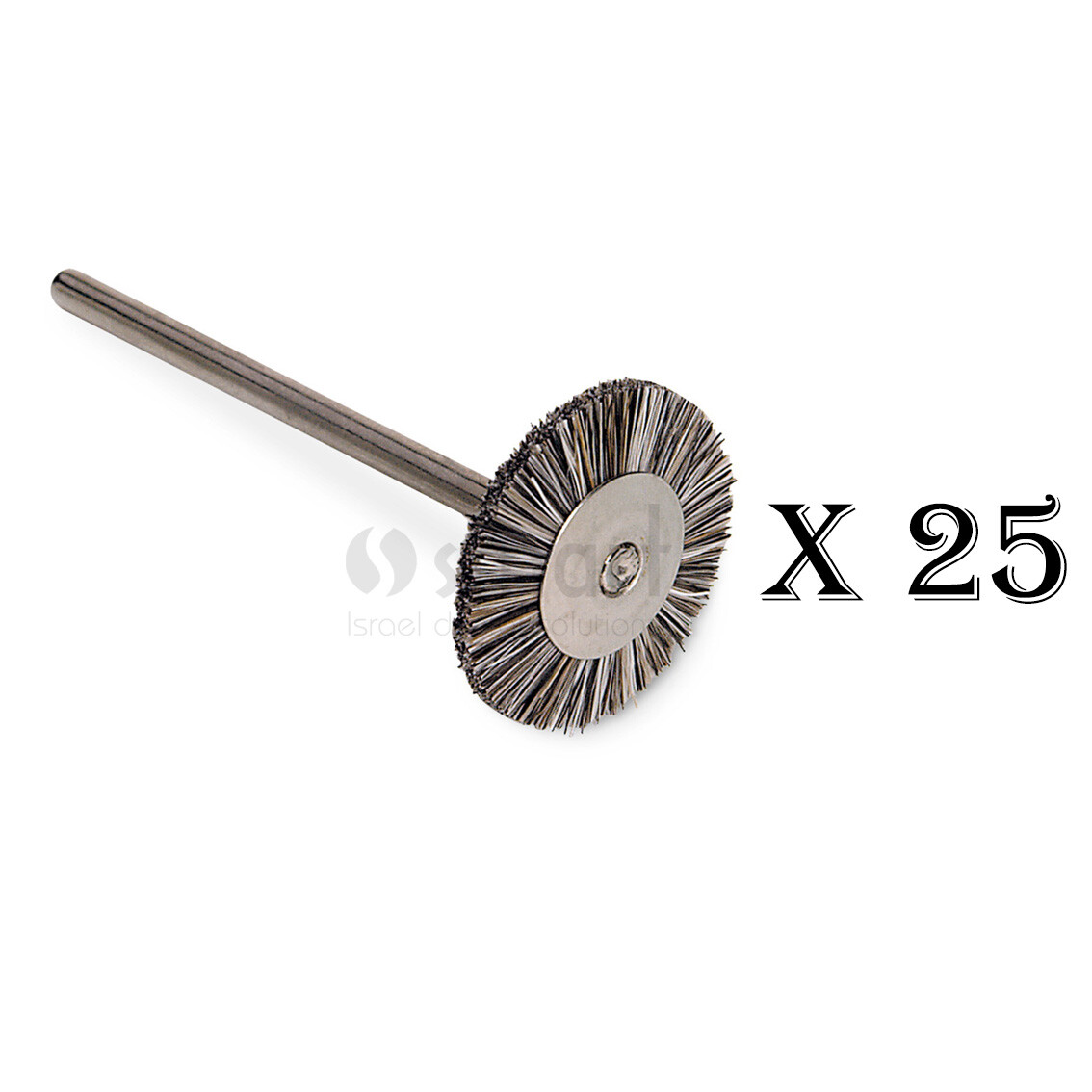 Dental lab Renfert Bison high lustre polishing brushes mounted 18 mm 7661000