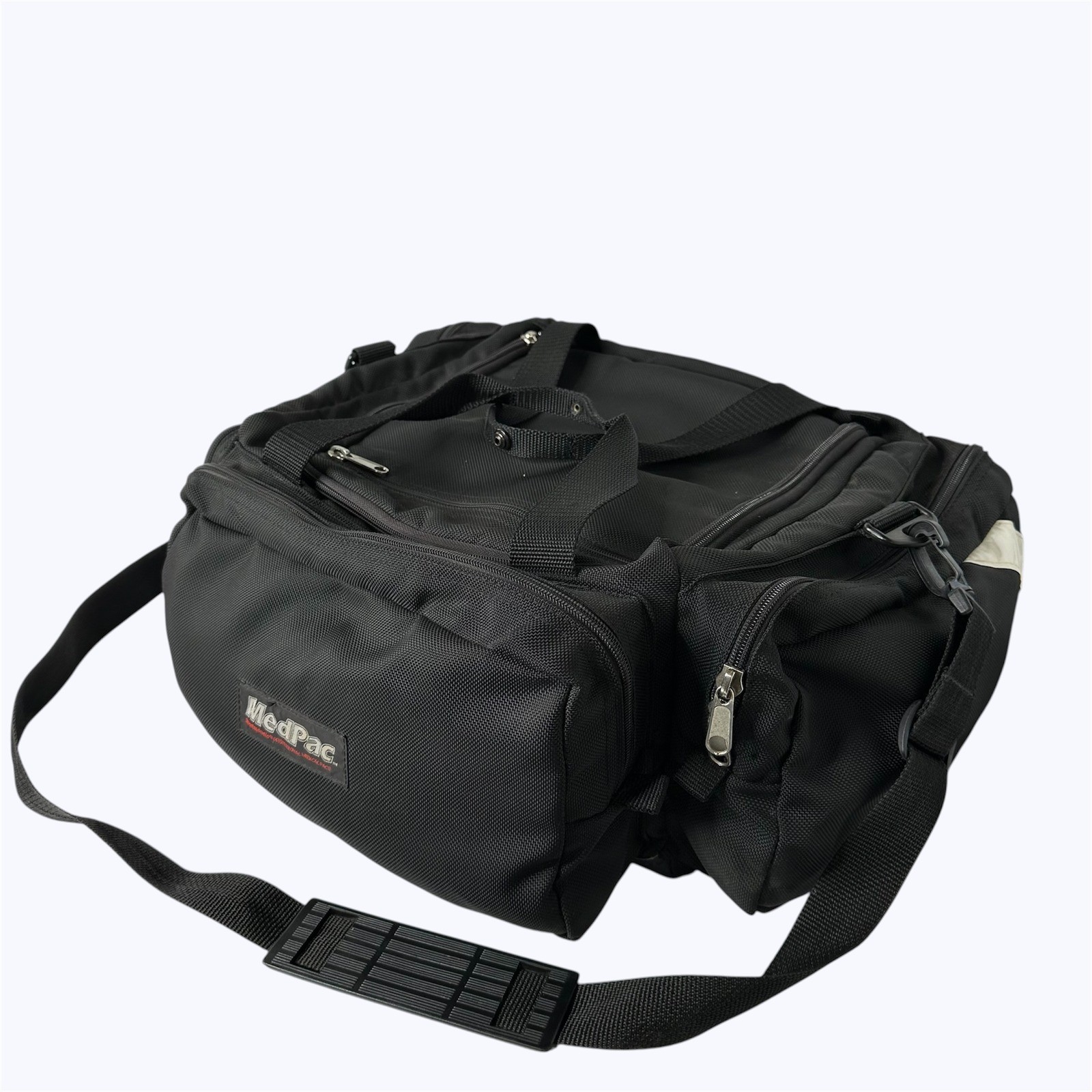 MedPac Black Ballistic Nylon Professional Field Medic Bag Athletic Trainer USA