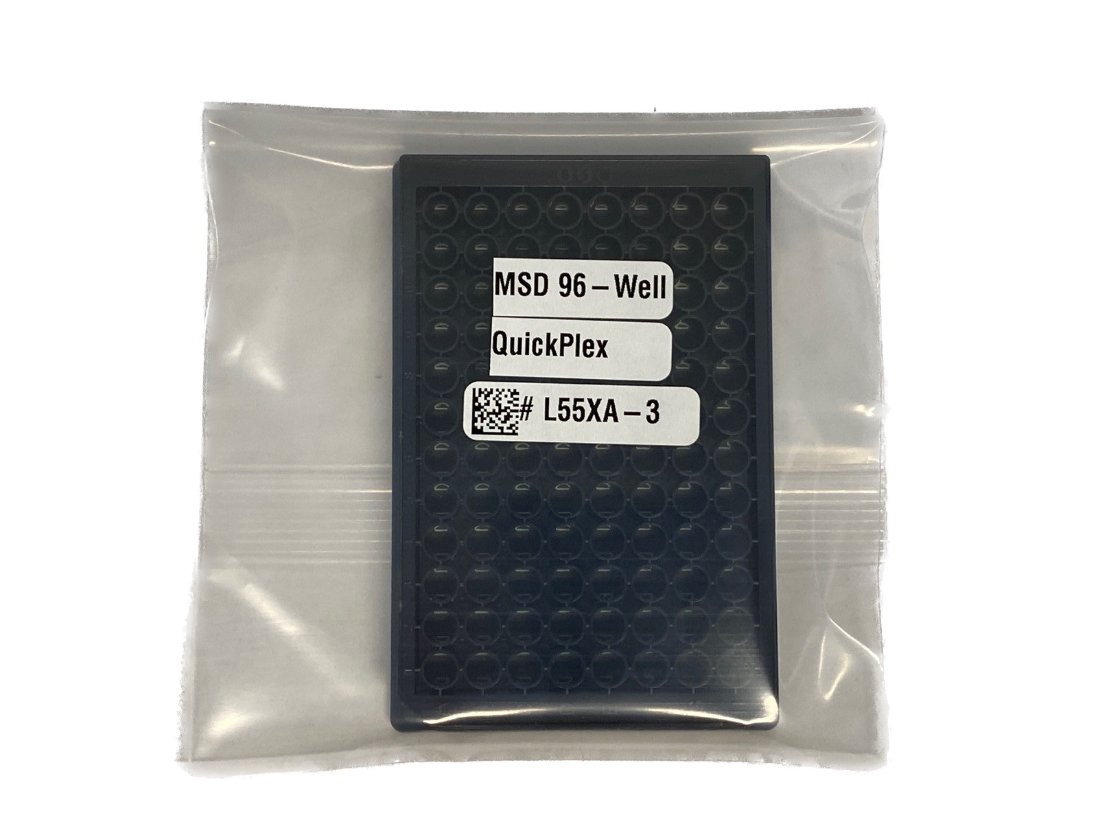 MSD MESO QuickPlex SQ 120 96-Well Assay Plates 1-Spot Uncoated L55XA-3