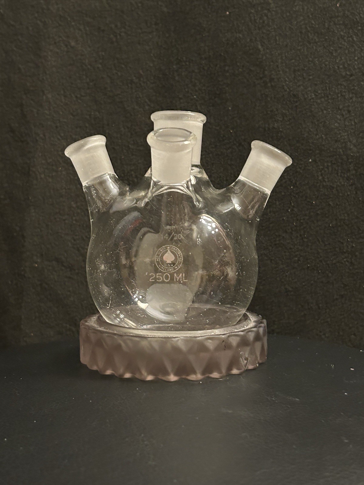 ACE – Glass 250 mL Four Neck Round-Bottom Flask 14/20 & 19/22 Joints