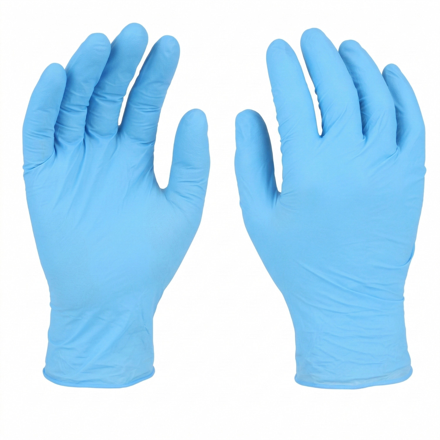 2000 Gloves Blue Industrial Nitrile Gloves Powder Free 5 Mil 2XL