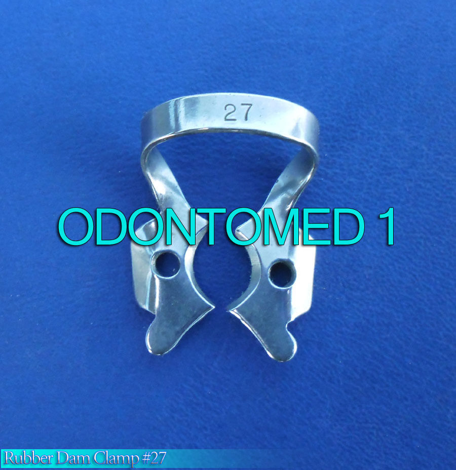 Endodontic Rubber Dam Clamp #27 Surgical Dental Instruments
