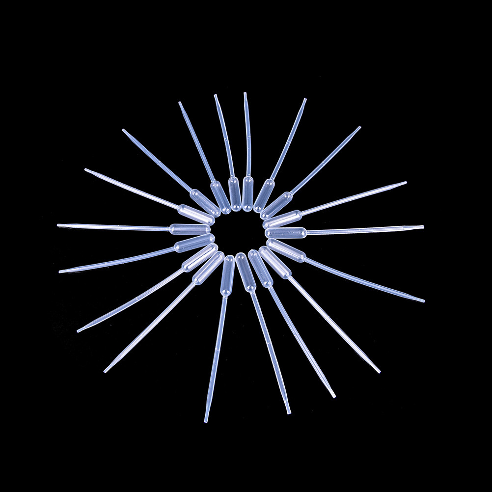 Disposable Plastic Eye Dropper Set Transfer Lab Graduated Pipettes 1/2/3/5/10ml