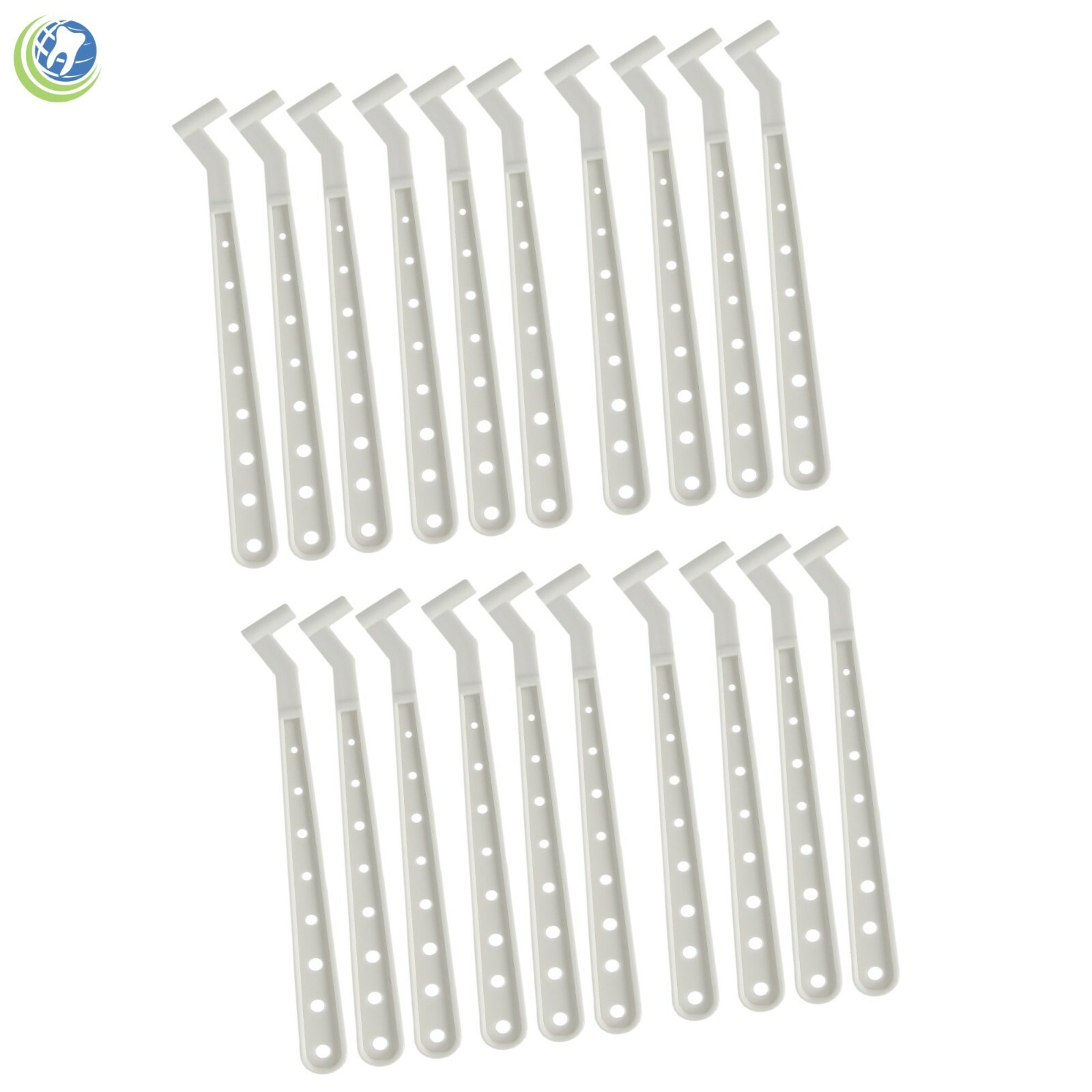 20X Dental Brush Applicator Tips Handle Composites Bondings Pit Fissure Varnish