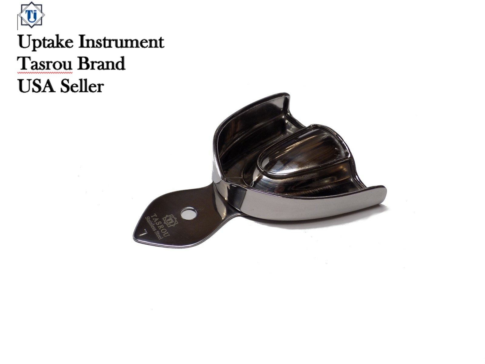 Non Perforated Upper Denture Impression Metallic Tray L,M,S Tasrou Dental