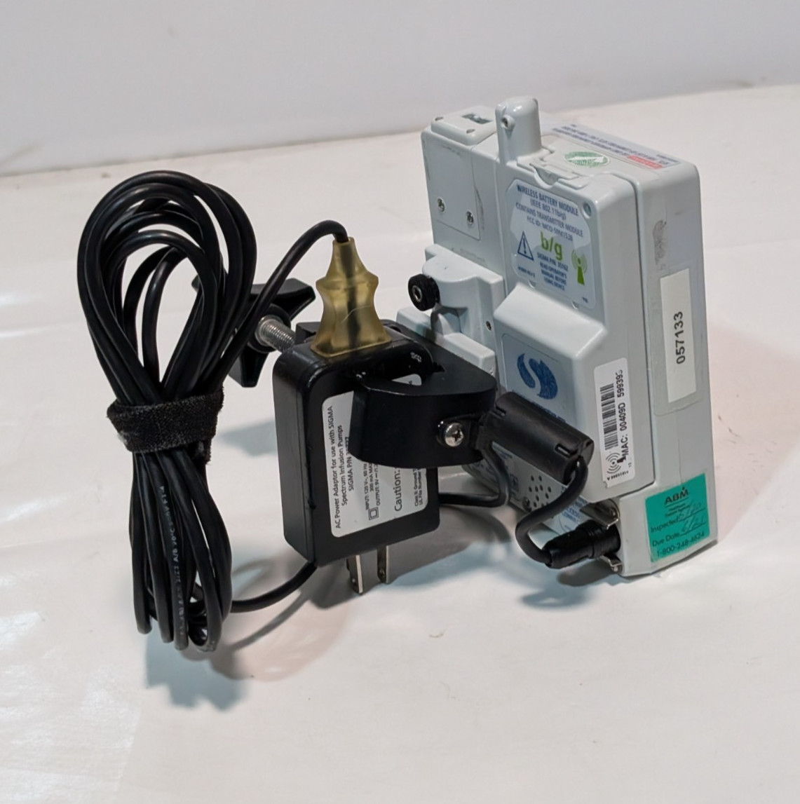 Sigma Spectrum with 35162 Wireless 9VDC Battery Module and 35727 Charger Adapter