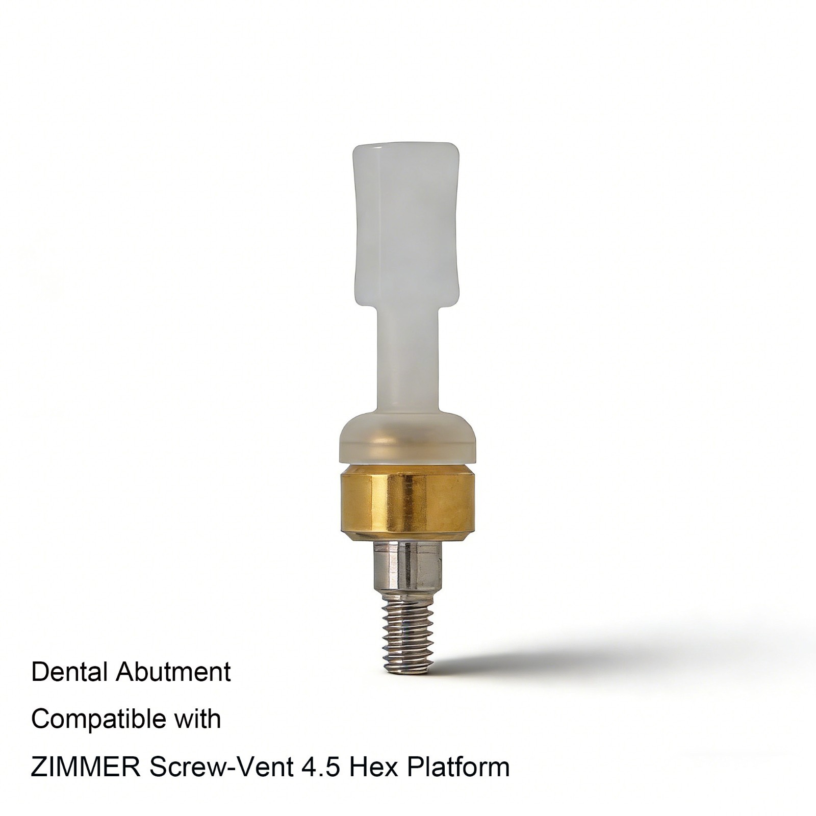 Zimmer Dental Abutment ∅4.5 Platform Internal Hex Compatible ZEST Locator system