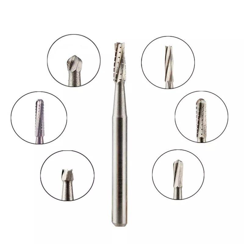 129 Types Dental FG RA HP Drills Tungsten Steel Carbide Bur For High/Low Speed