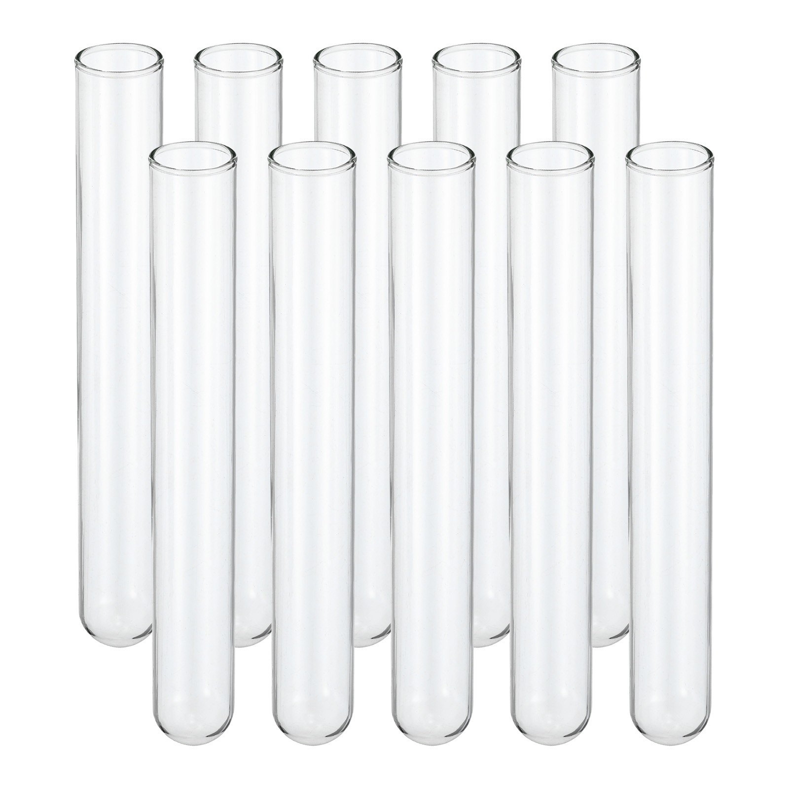 20ml Test Tubes, 20pcs 5.91×0.79in Glass Test Tube Containers