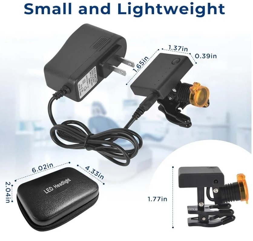DY-010 3W LED Cordless Headlamp with Optical Filter and Universal Clip…. 182