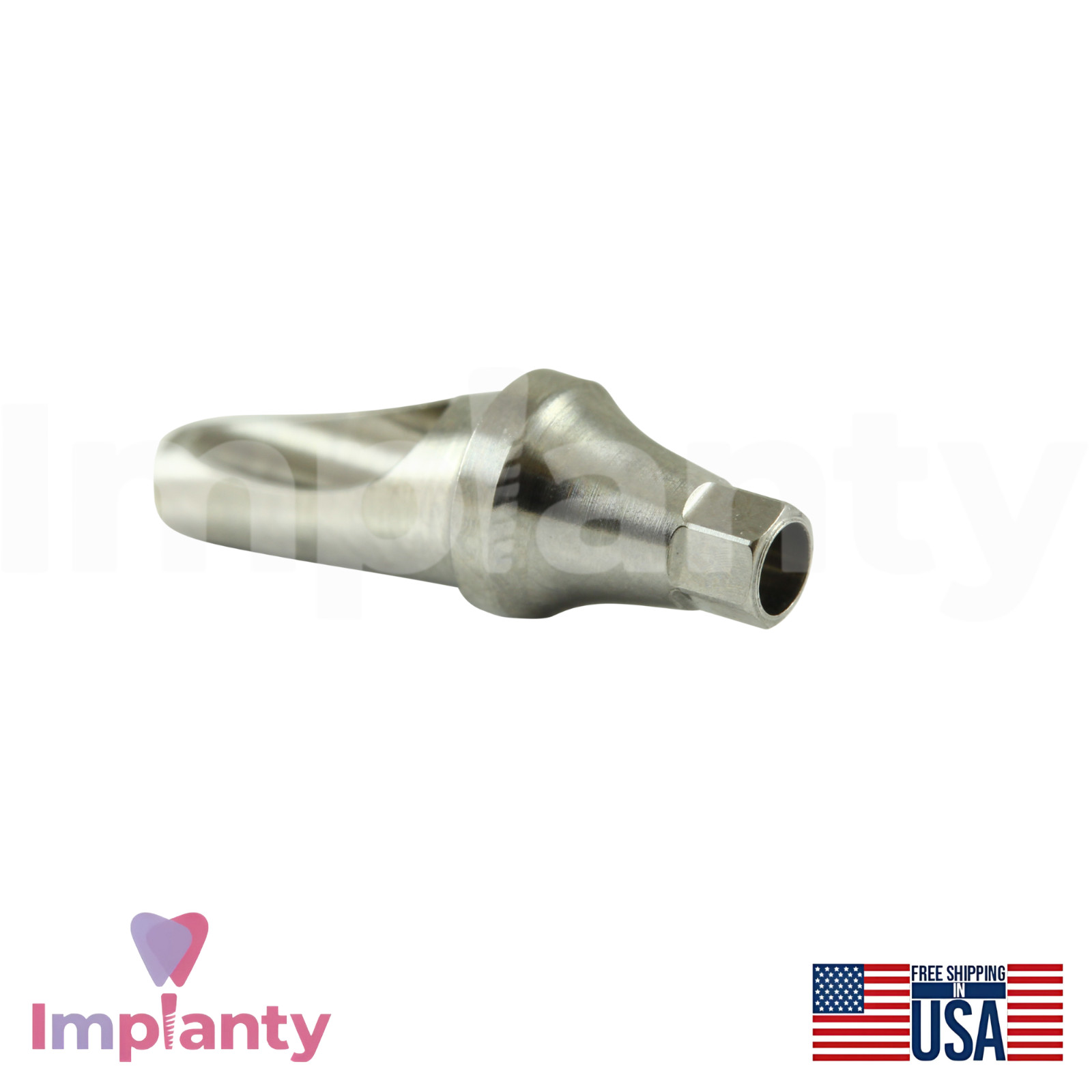 0sstemTS Compatible Mini Platform Angled Anatomic Dental Prosthetic 17°