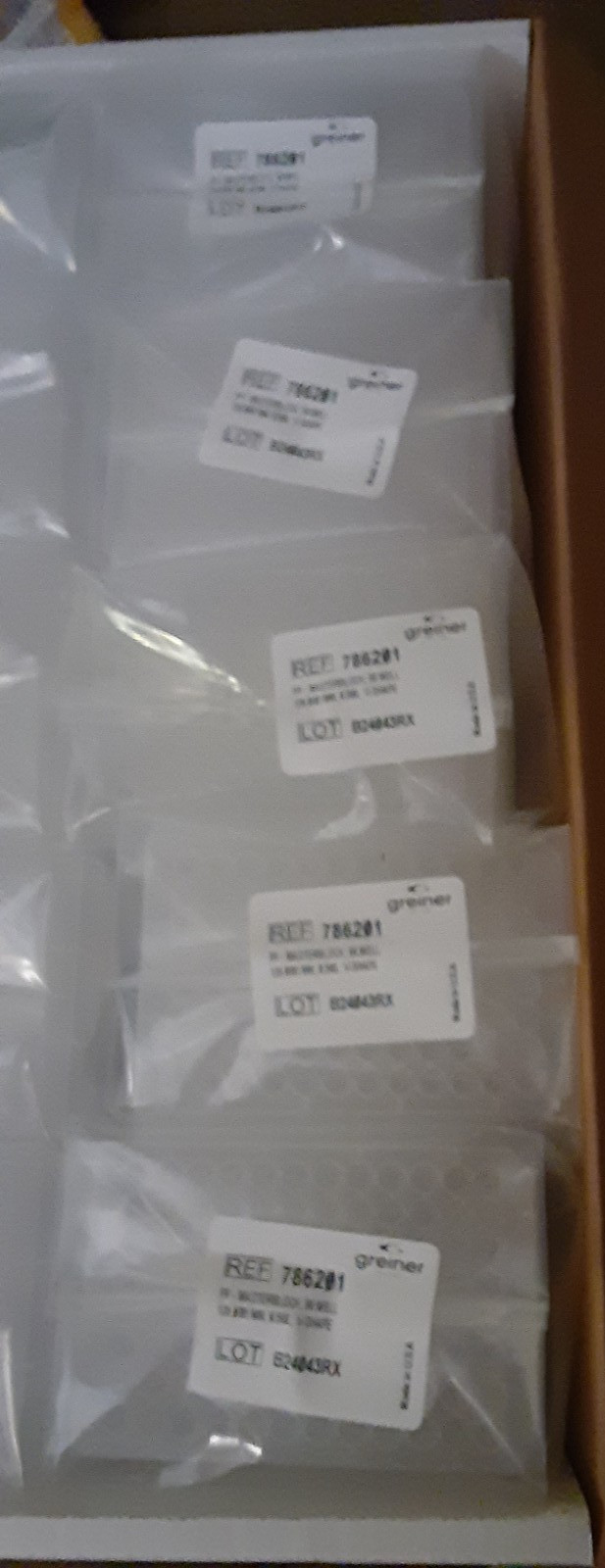 Greiner Bio-One MASTERBLOCK 96 well/0.5ml Deep Well Plates (40 sealed) 786201