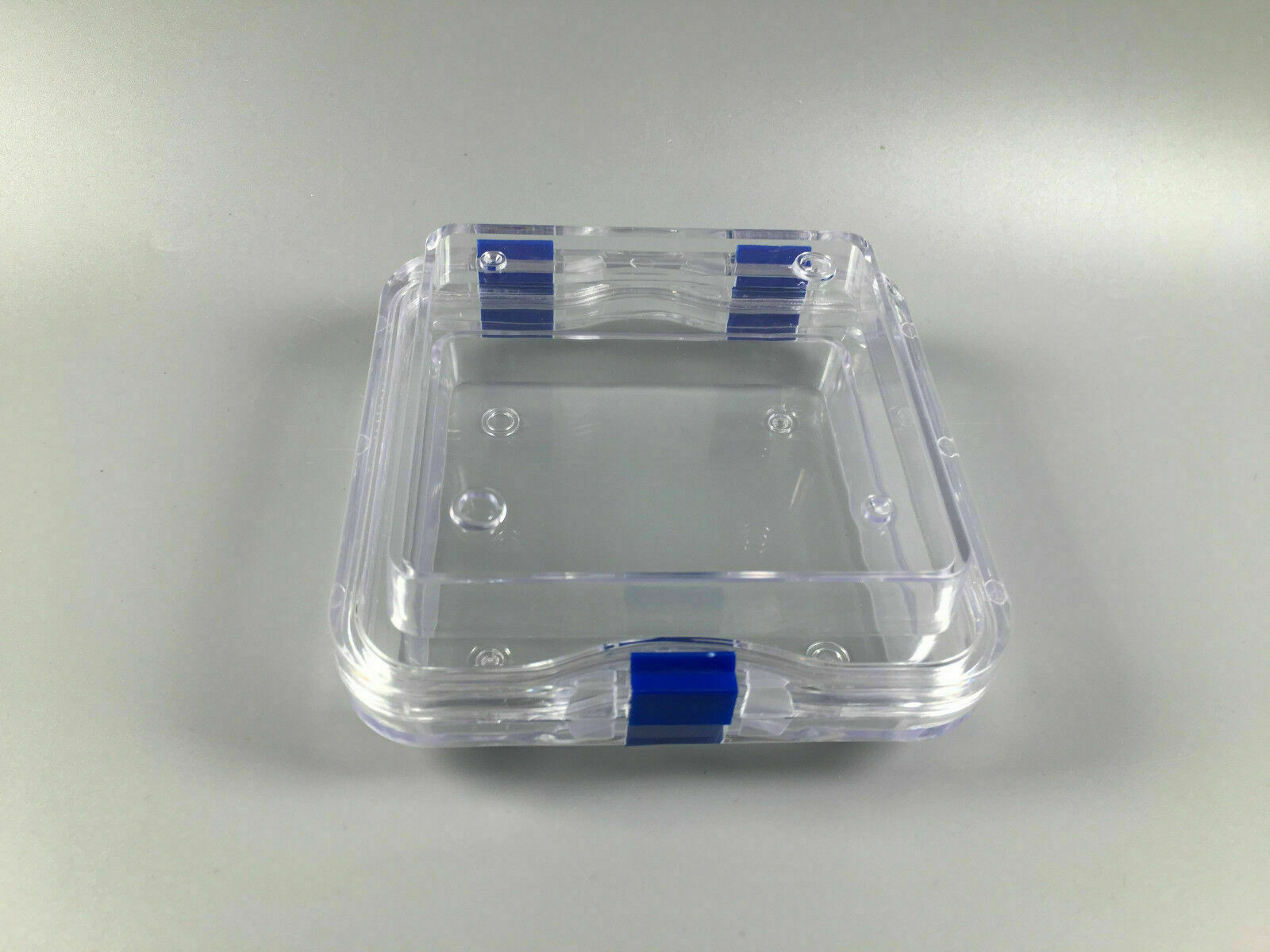 Denture False Inlay Teeth Membrane Case Hinged Display Jewelry Box Fragile 4size