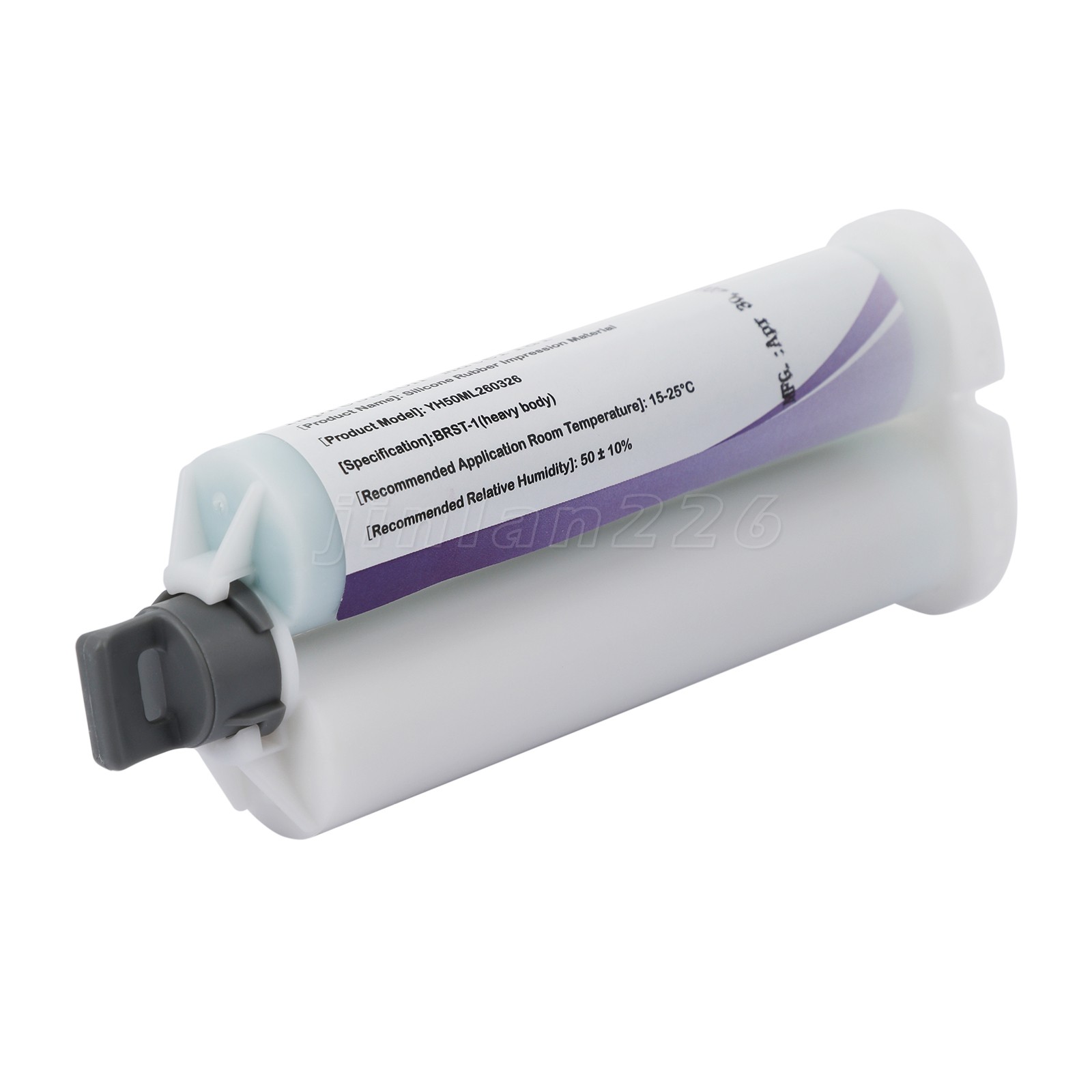 VPS Impression Material – Heavy Body Regular Set 50mL Cartridge+5 Tips