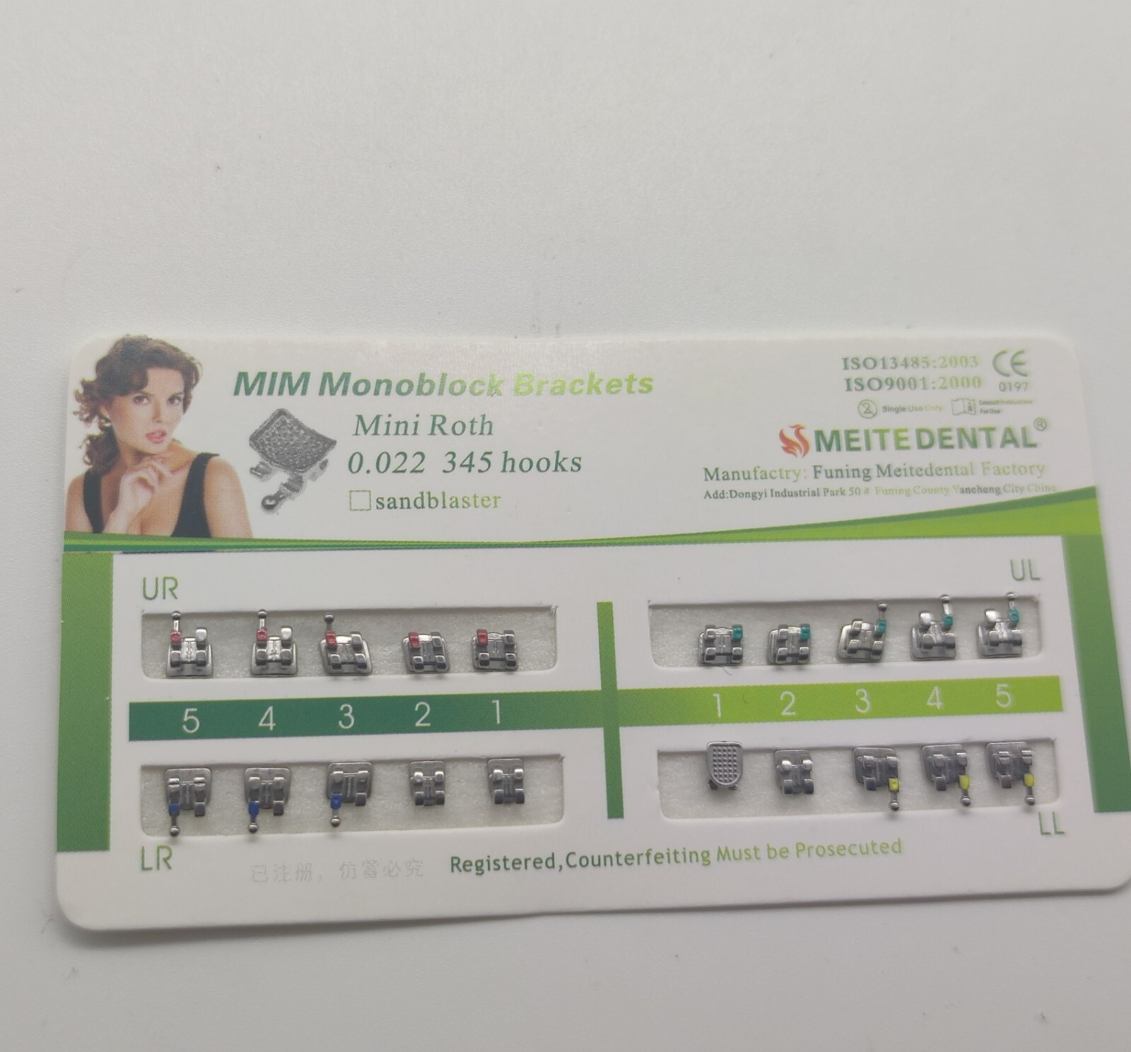 10Sets Dental Brackets Ortodoncia Braces For Teeth 018 022 Roth Mbt Edgewise