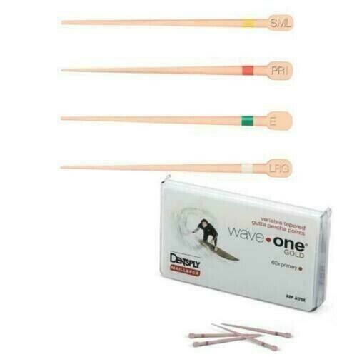 Dentsply Sirona WaveOne Gold Conform Fit gutta-percha Dental Endodontic Wave One